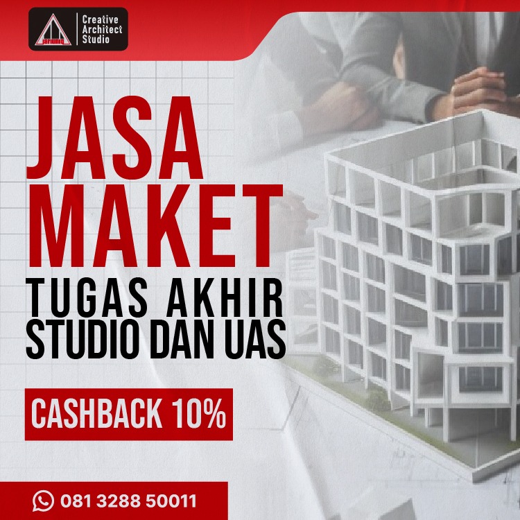 jasa maket arsitek tugas akhir uas murah jogja